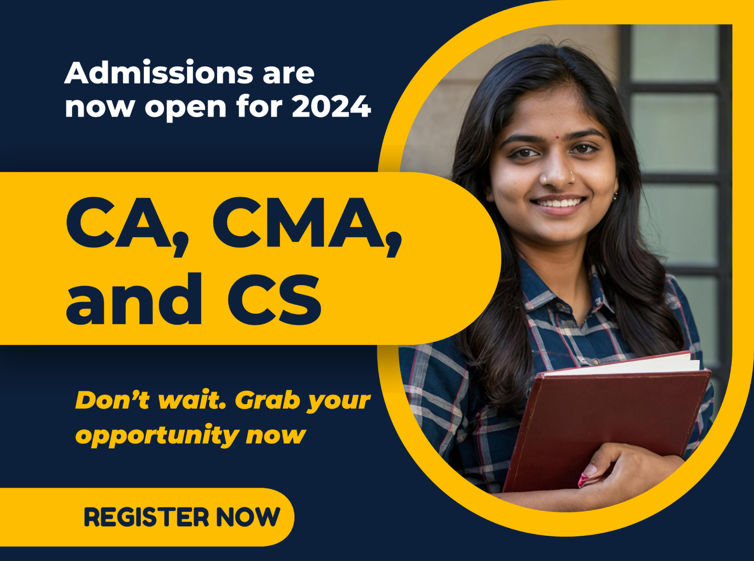 admissions open for CA CMA CS