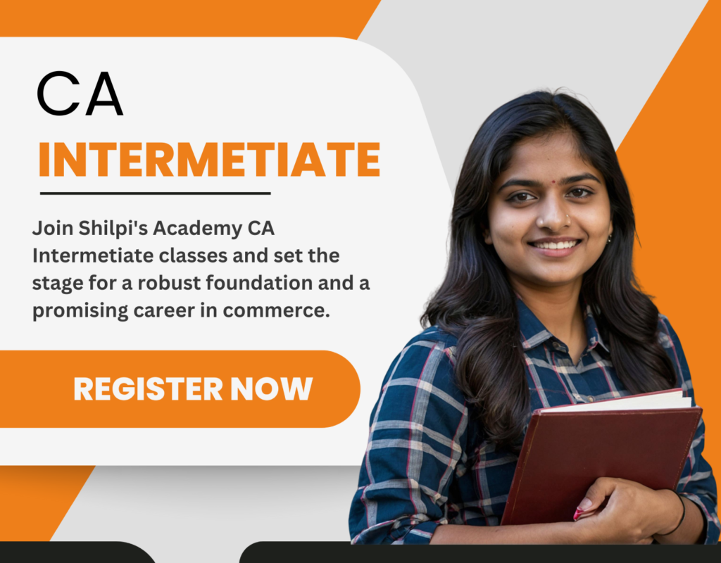 CA Intermetiate register now